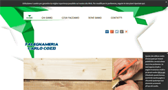 Desktop Screenshot of falegnameriacarlocozzi.com